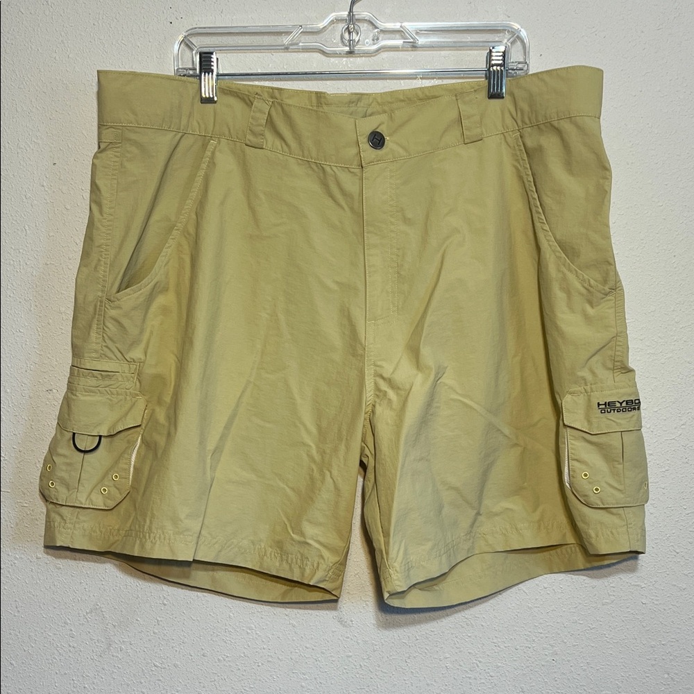 HEYBO Men’s Nylon Bay Shorts Fishing Beach Vacation Size 3X